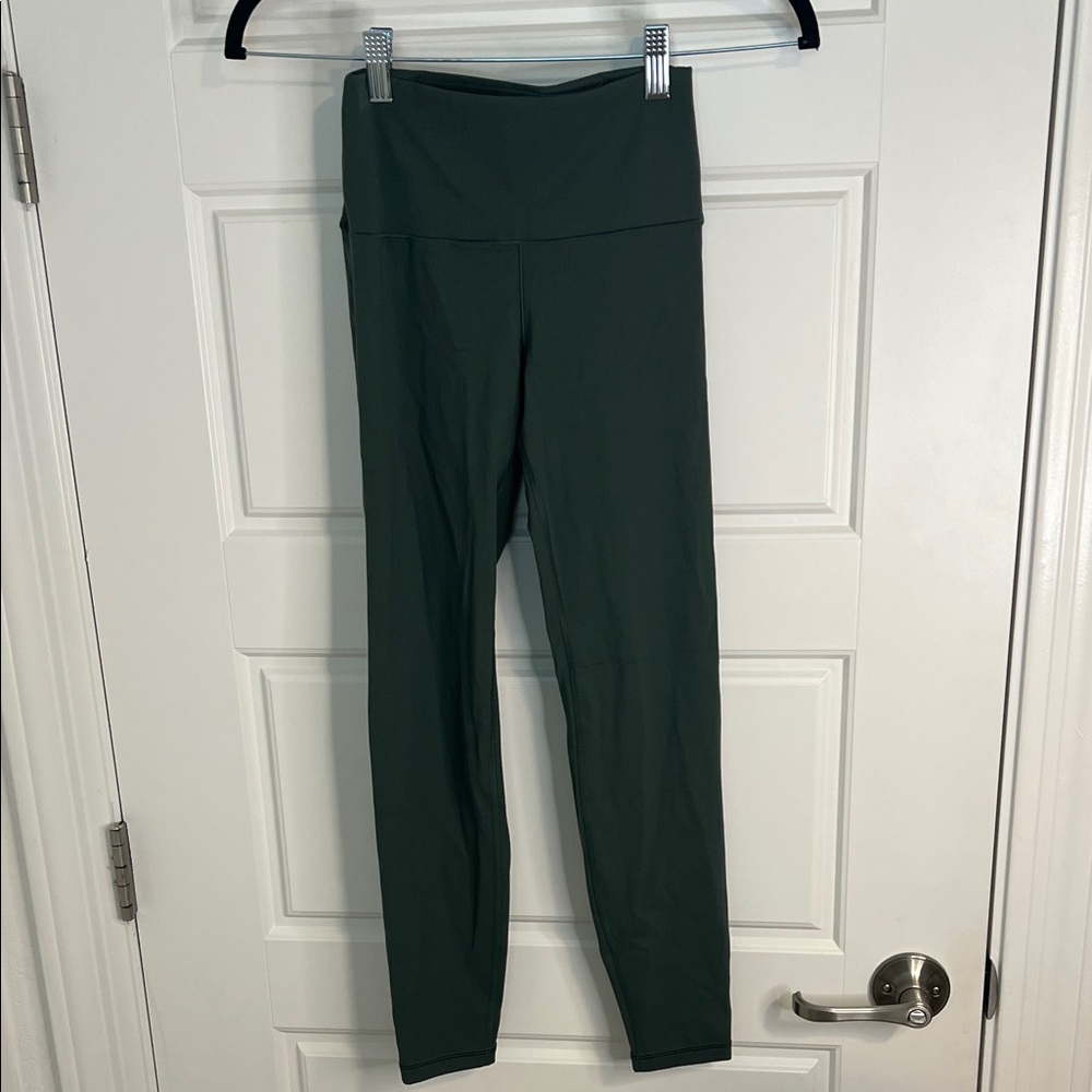 Old Navy Dark Green High-Rise Leggings